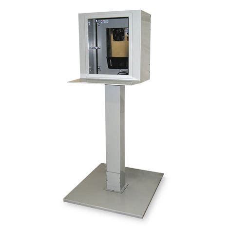 electrical enclosure pedistal|stainless steel pedestal enclosure.